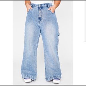 Dolls Kill Wide Leg Jeans